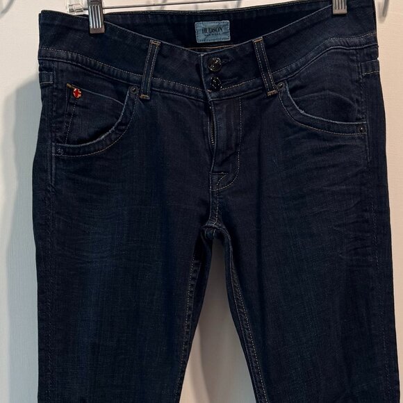Hudson Jeans Like New Size 28 Beth mid-rise baby boot w/ flap - Picture 5 of 10